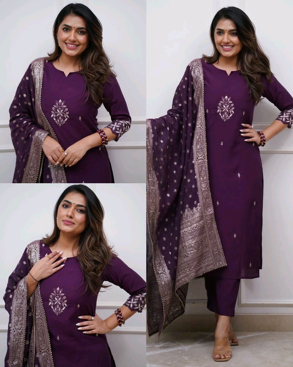 Trendy Pretty Design Straight Women Kurta Sets