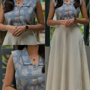 Trendy Summer Special New Skirt & Top Combo