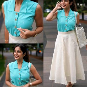 Trendy Summer Special New Skirt & Top Combo