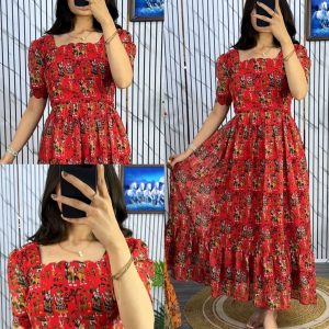 Traditional Kalamkari Premium Quality maxi gown