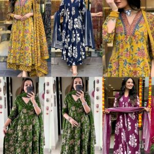New styles comfortable anarkali Kurtis sets