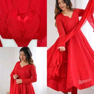 Trendy New Anarkali Arrives Fully Stitched Ready to Wear