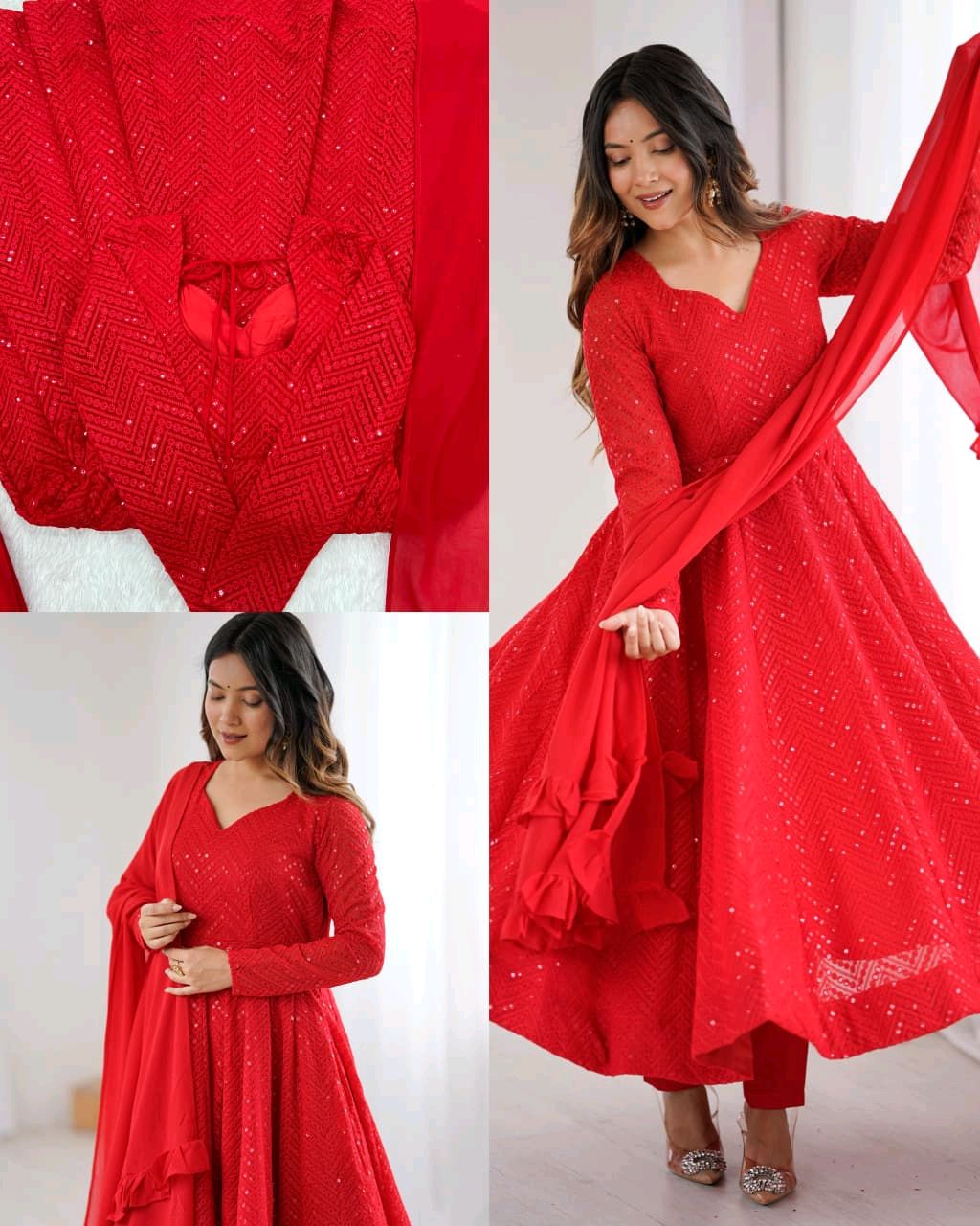 Trendy New Anarkali Arrives Fully Stitched Ready to Wear