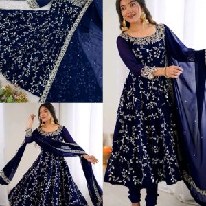 Trendy Women’s Ethnic Anarkali Gown Fully Stitched & Ready to Wear