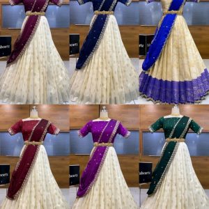 South Indian Style Half Saree