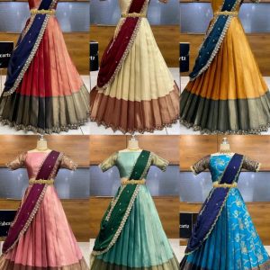 South Indian Style Half Saree