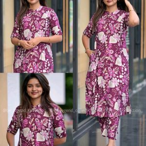 Trendy daily college & office wear Co-ord Set outfit relaxed & comfort fit