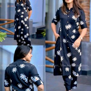 Trendy daily college & office wear Co-ord Set outfit relaxed & comfort fit