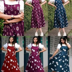 Designer Beautiful Printed Dress