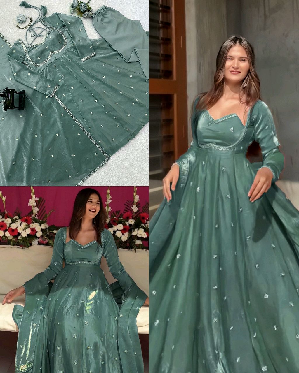 Trendy New Launching Designer Party Wear Look Collection - Image 2