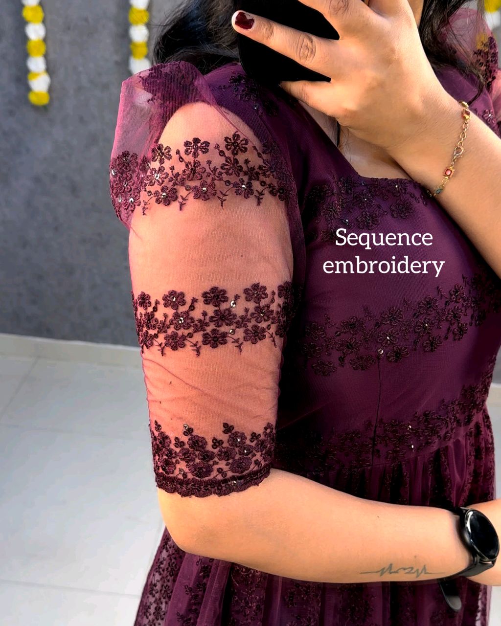 Launching beautiful flower-embroidery sequence work frocks to make your princess look even more cute and pretty - Image 6