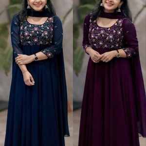 SEQUINS AND FANCY THREAD EMBROIDERY WORK(FULLY STITCHED)