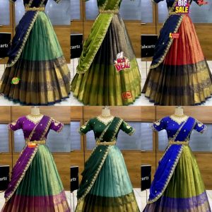 South Indian Style Half Saree