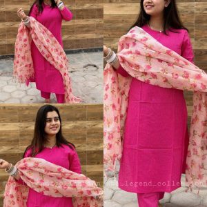 Attractive Rayon Kurti Palazzo With Kota Doori Duppatta Set