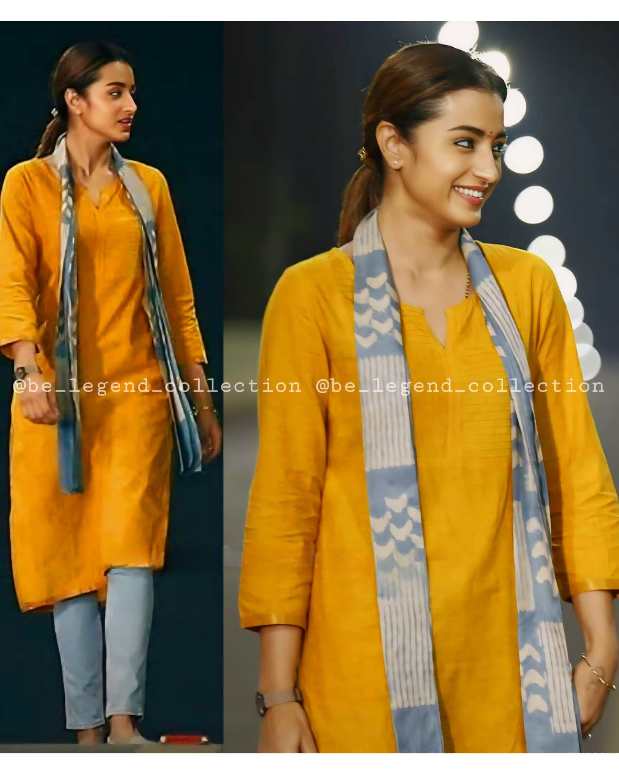 96 Movie Trisha Mam Kurti Set - Image 3