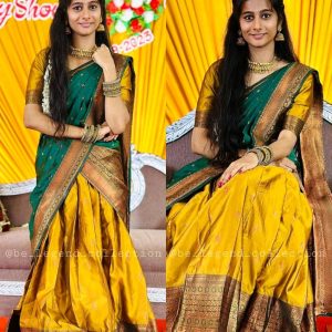 Latest South Indian Women Lehenga