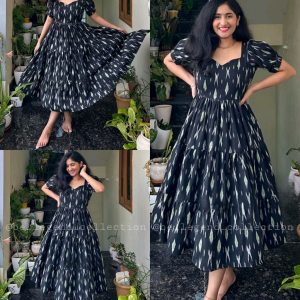 Beautiful middi cotton gown