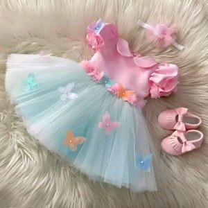 Pink Stylish kids frock