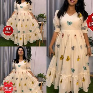 Stylish Butterfly Gown