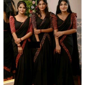 Ready to wear Beautiful 3 Colour DHAVANI SET