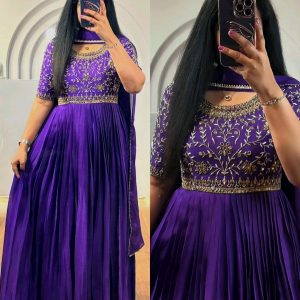 Grand Look Gown With Dupatta