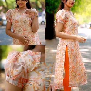 Summer season special Daily routine office work light kurti