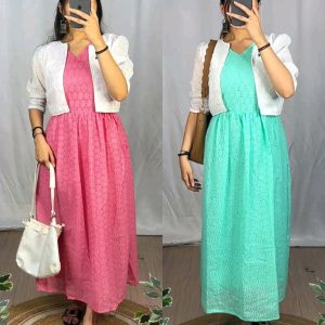 New Stylish Gown with Coat