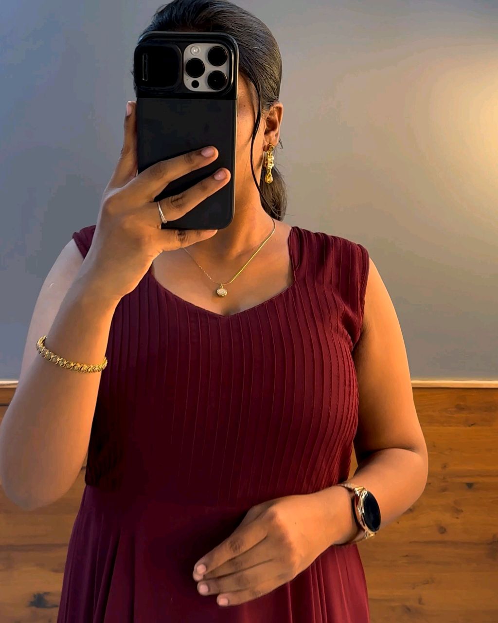 Wear in 2ways ❤️ Gown + Removable coat - Image 5