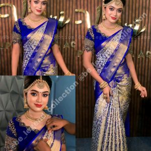 Kanjivaram silk sarees new model 2024 collection wedding party wear