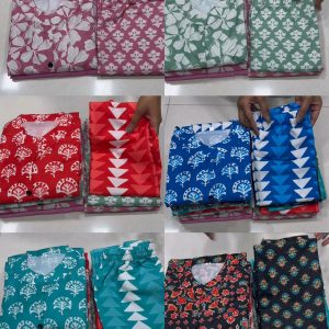 Launching Designer Co-Ords set in *Aline kurti pattern paired with Ankle length pant