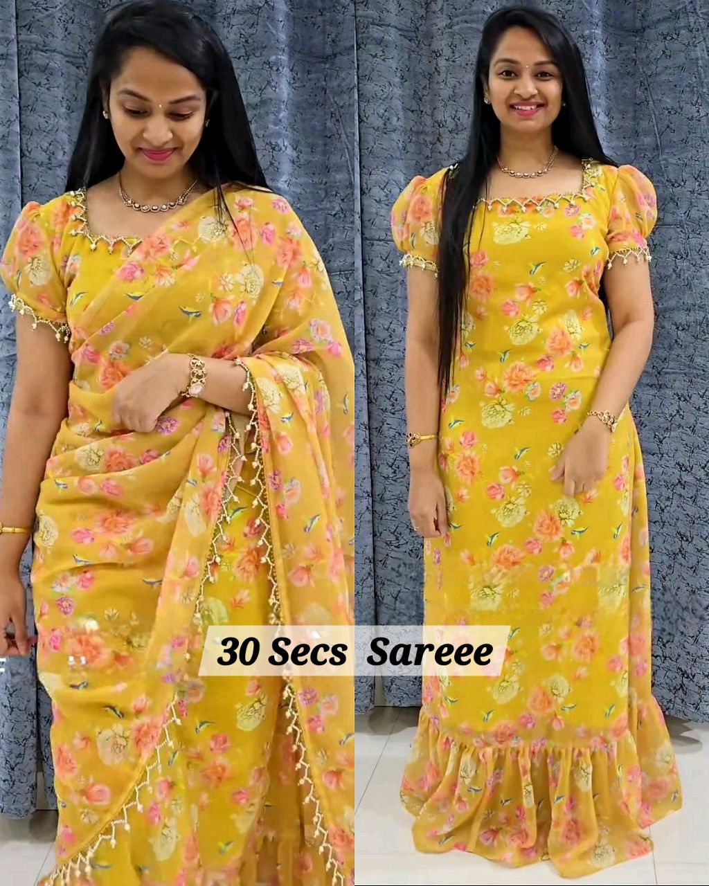 30Sec Gown Saree