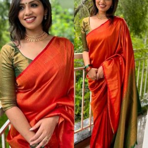 BEAUTIFUL RICH PALLU & JACQUARD
