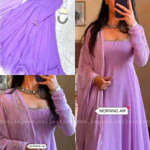 GALA LACE GOWN WITH DUPATTA