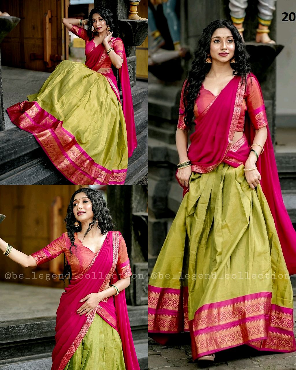 South Indian Traditional Half Saree