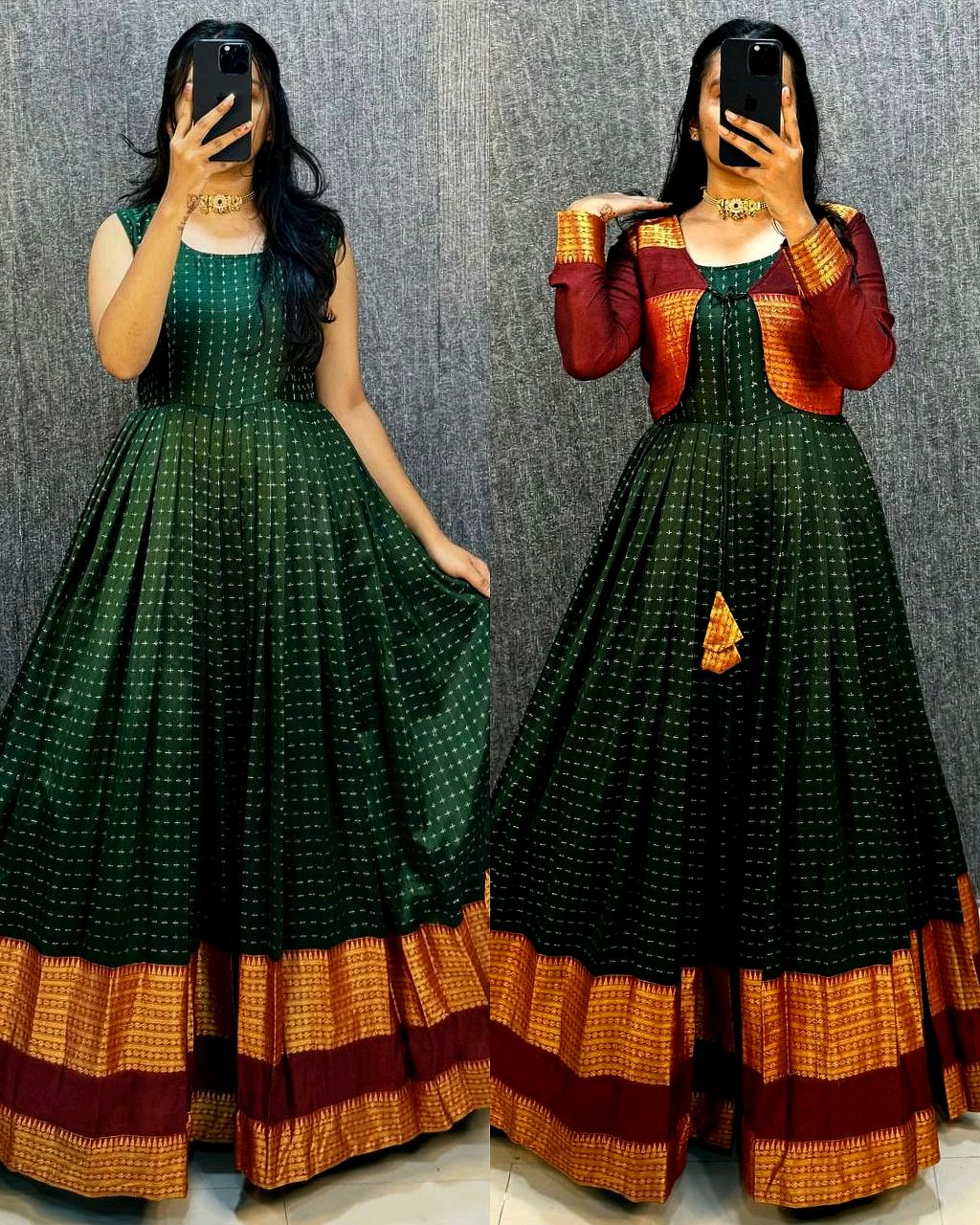 Green Festival Mood Outfit