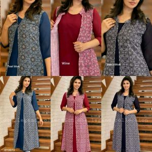 Jacket style Kurti