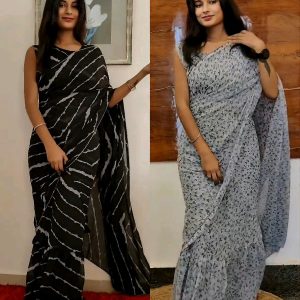 30 Secounds Gown Saree