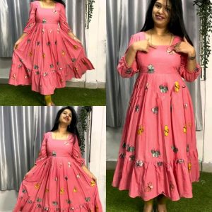 Stylish Butterfly Gown