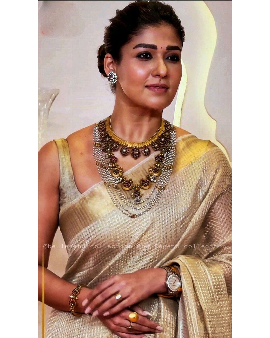 Ambani wedding Nayanthara mam Inspired saree - Image 2