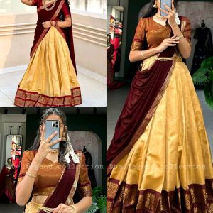 South Indian Traditional Half Saree