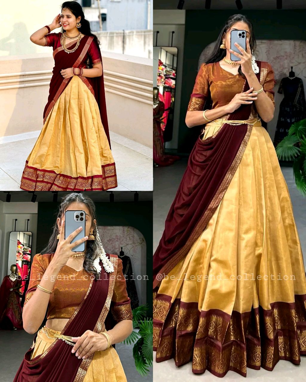 South Indian Traditional Half Saree