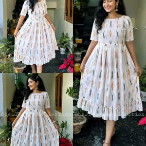 Stylish Woman Party Wear Dress