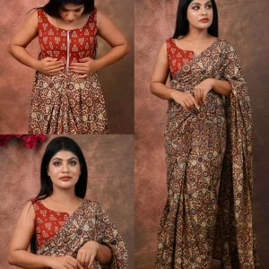 30 Secounds Gown Saree