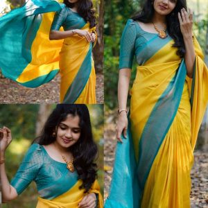 Kubera Pattu Softy Silk Saree