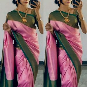 Kubera Pattu Softy Silk Saree