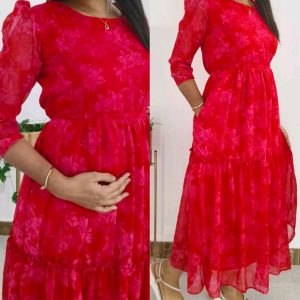 Super Stylish & Trendy Maternity, Feeding Gown