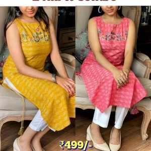 2 kurti combo