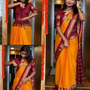New Trending Zip & Go saree