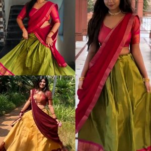 South Indian Traditional Half Saree