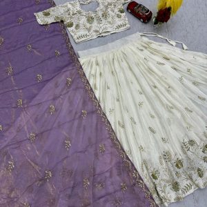 Launching Wedding wear Lehenga Choli With Cancan
